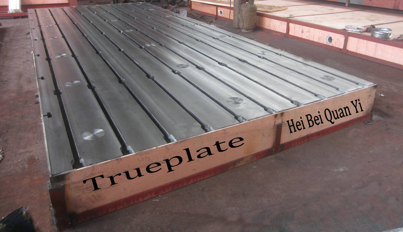 铸铁平台在偏摆检查中的应用